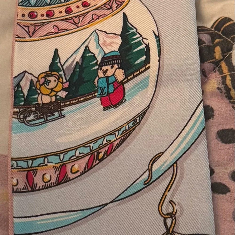 Louis Vuitton Rare Xmas Vivienne Bandeau New With Box Authentic Limited Edition - Picture 11 of 16